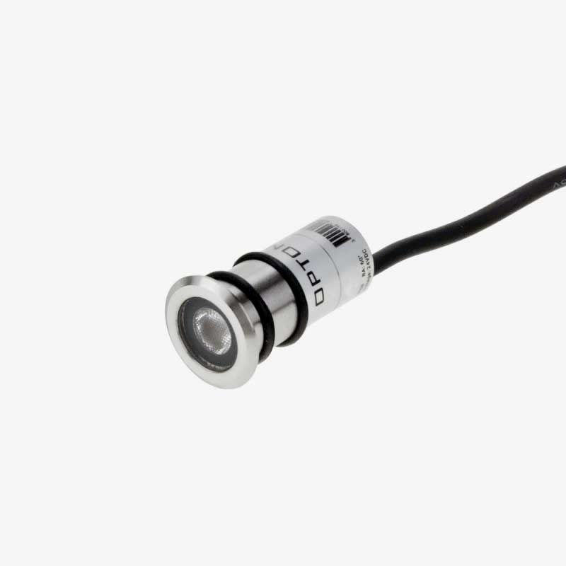 Ugradbena podna INOX LED svjetiljka 1W IP68 24V DC