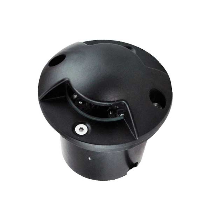 Ugradbena podna LED svjetiljka 3W 230V IP65 180 lm Crna 120x120 mm