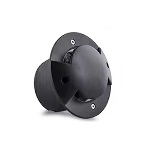 Ugradbena podna LED svjetiljka 3W 230V IP65 180 lm Crna 120x120 mm