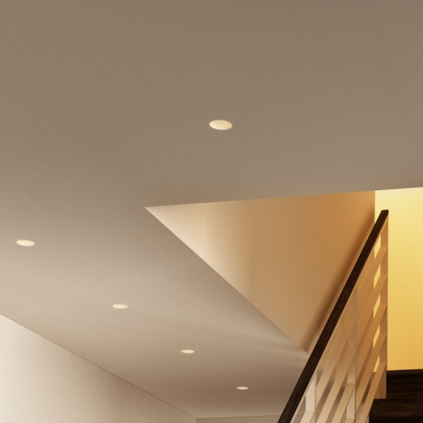 Ugradbena zakretna gipsana svjetiljka QUO R za GU10 žarulje LED unutarnja rasvjeta R12361 - iDEAL LED | Led žarulje - LED rasvjeta iDEAL LED | Led žarulje - LED rasvjeta Ugradbena zakretna gipsana svjetiljka Daytona za GU10 žarulje