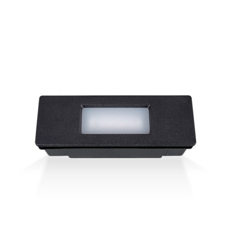 Ugradbena zidna LED svjetiljka 4W IP55 CCT podesiva boja svjetlosti 3000/4000/6500K