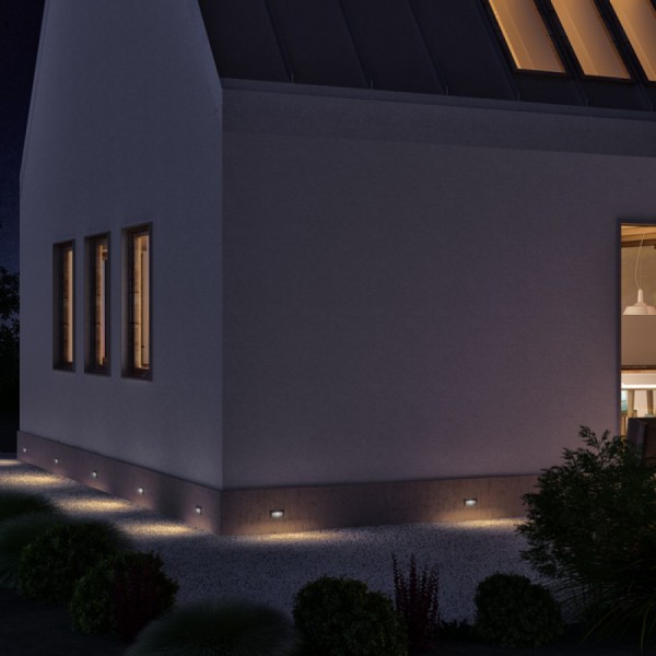 Ugradbena zidna LED svjetiljka GORDIQ 3W 90 lm Ra 80 3000K IP65