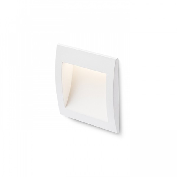 Ugradbena zidna LED svjetiljka GORDIQ M 3W IP65 3000K 230V 90lm IP65