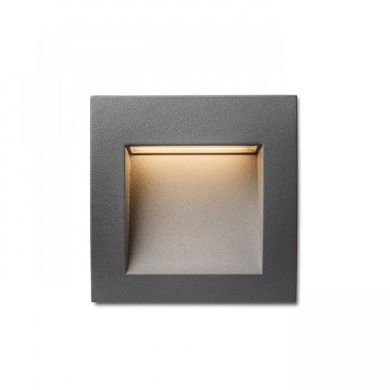 Ugradbena zidna LED svjetiljka GORIQ-S 1.5W 230V 30 lm Ra 80 3000K IP65