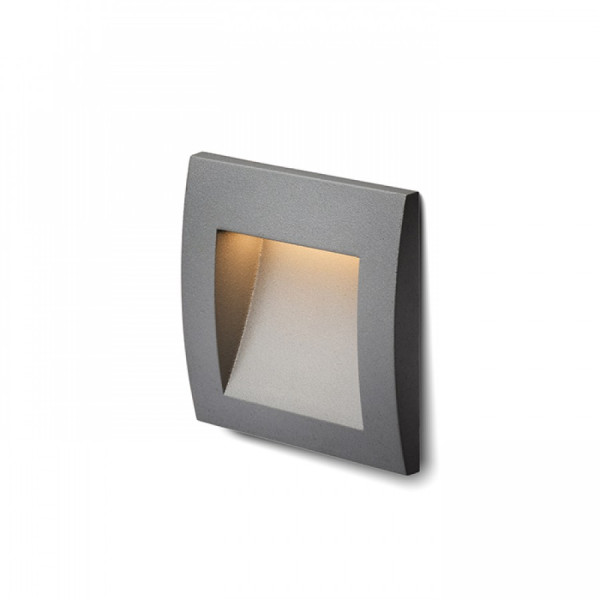 Ugradbena zidna LED svjetiljka GORIQ-S 1.5W 230V 30 lm Ra 80 3000K IP65