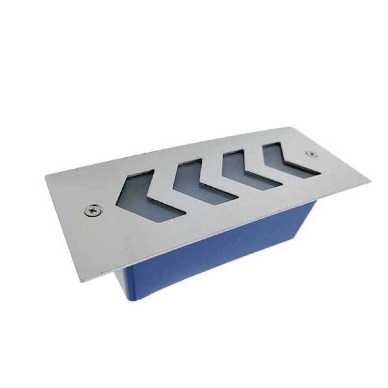 Ugradbena zidna LED svjetiljka GRF003 3W IP65 siva