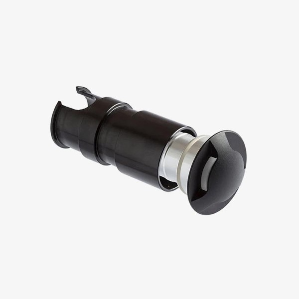 Crna ugradbena zidna LED svjetiljka KICK III 3W 150 lm IP54 - trostrano osvjetljenje