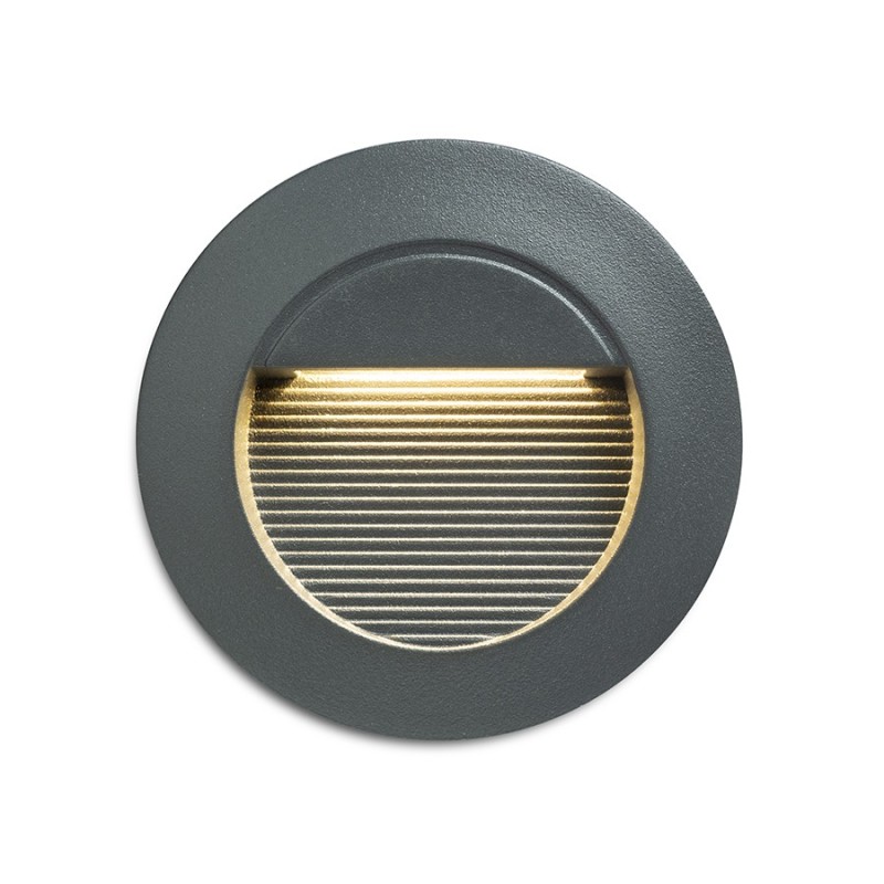 Ugradbena zidna LED svjetiljka Marco 70 230V 3W IP65 3000K