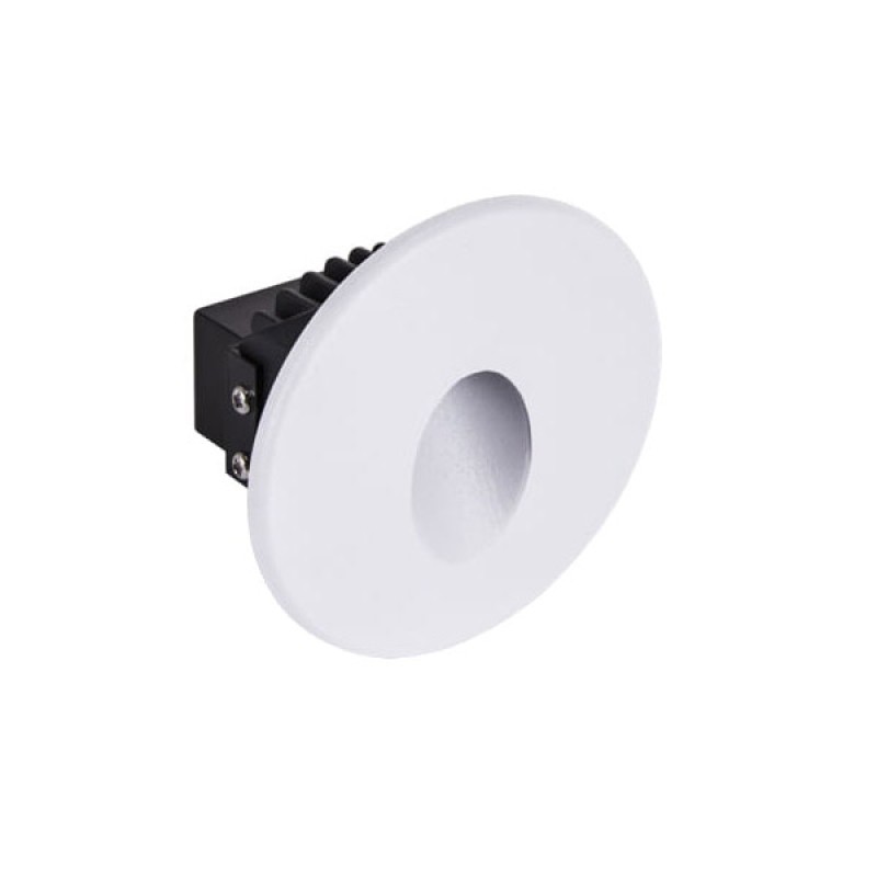 Ugradbena zidna LED svjetiljka okrugla AZYL LED C 1,6W 4000K IP54