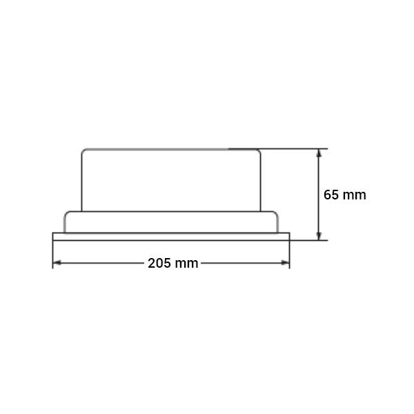Ugradbena zidna podna LED svjetiljka 230V 3.5W 6000K IP65 LED zidna ugradbena rasvjeta 96GRFLED0041 - iDEAL LED | Led žarulje - LED rasvjeta iDEAL LED | Led žarulje - LED rasvjeta Ugradbena zidna podna LED svjetiljka 230V 3.5W 6000K IP65