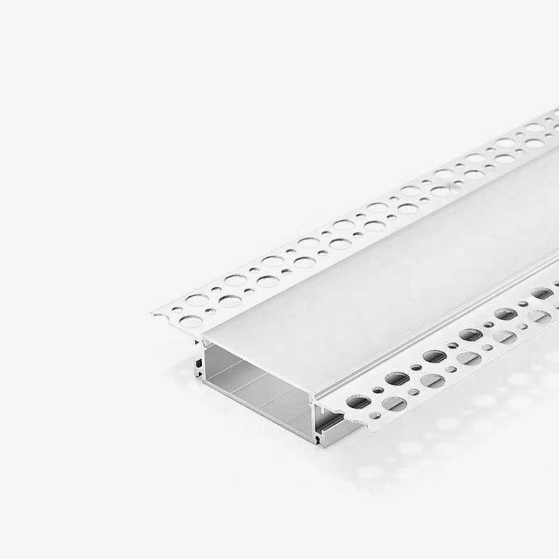Ugradbeni aluminijski profil za LED traku opalno bijeli difuzor 96.00 x 20.00 x 45.00 mm