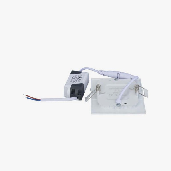 Ugradbeni četvrtasti LED panel 3W IP20