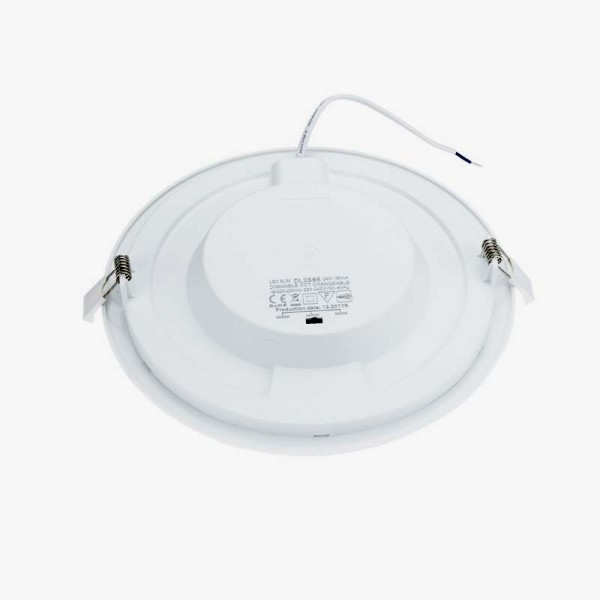 Ugradbeni dimabilni okrugli LED panel 24W CCT podesiva boja svjetlosti IP44