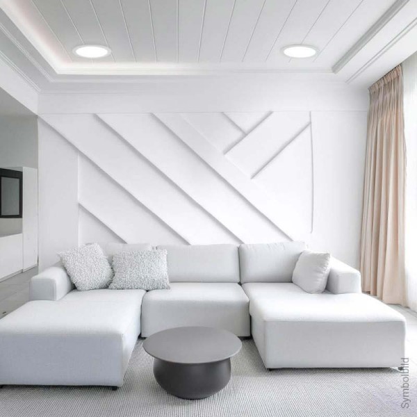 Ugradbeni dimabilni okrugli LED panel 24W CCT podesiva boja svjetlosti IP44