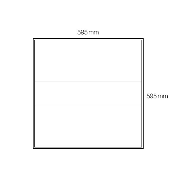 Ugradbeni lamelni panel 40W 3900 lm 4500K IP40 Samsung LED chip Philips napajanje
