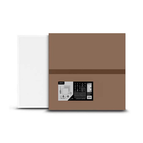 Ugradbeni LED panel visoke učinkovitosti 36W 4500 lm 595x595x36 mm CCT IP20 Philip driver UGR<19