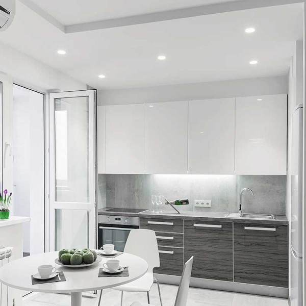 Ugradbeni okrugli LED panel 6W IP20
