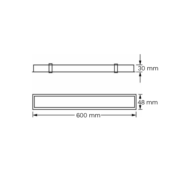 Ugradbeni panel 24W 2160 lm 4000K IP20 Osram LED chip UGR 21