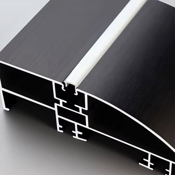 Ugradbeni zidni rubni aluminijski profil za LED traku opalno bijeli difuzor 2 metra 100x30 mm