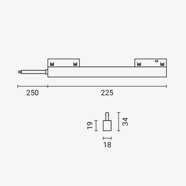 Direktno napajanje za magnetnu tračnu rasvjetu 200W DC48V M35 Direktna napajanja LN5427 - iDEAL LED | Led žarulje - LED rasvjeta iDEAL LED | Led žarulje - LED rasvjeta Direktno napajanje za magnetnu tračnu rasvjetu 200W M35