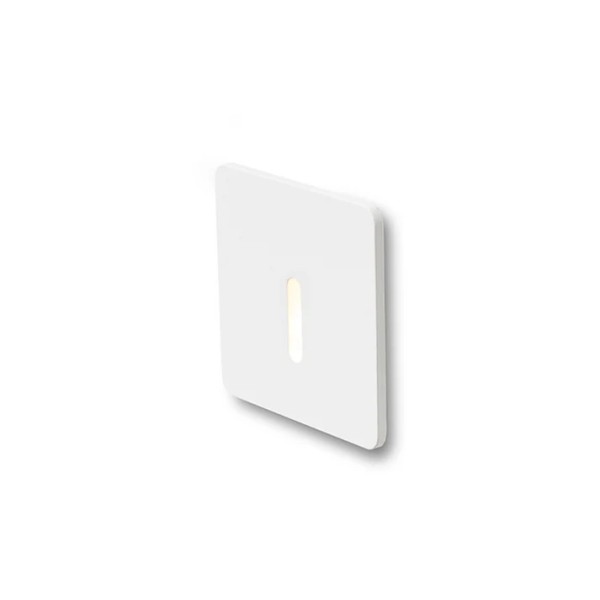 Ugradna četvrtasta LED zidna svjetiljka 3W 390 lm Ra 80 IP20 IRIA SQ
