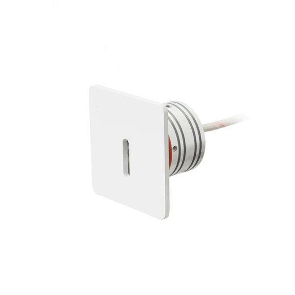 Ugradna četvrtasta LED zidna svjetiljka 3W 390 lm Ra 80 IP20 IRIA SQ