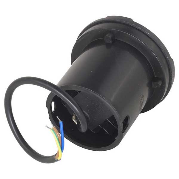Ugradna podna LED svjetijka 9W 230V IP65 500lm Crna 150x150 mm