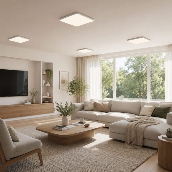 Ugradni LED PANEL Bjork SQ10 18W 1800 lm Ra 80 3000K 230V Prilagodljiva dimenzija ugradnje