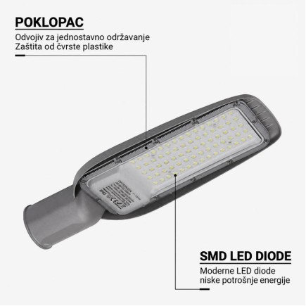 Ulična LED svjetiljka 200 W 20 000 lm 6...