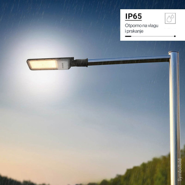 Ulična LED svjetiljka visoke učinkovitosti 100W 15000 lm AC220-240V IP65 75x130° Lumiled SMD Ulična LED svjetiljka visoke učinkovitosti 100W 15000 lm AC220-240V IP65 75x130° Lumiled SMD