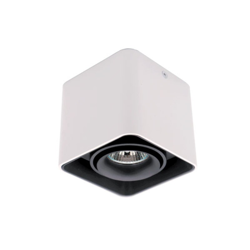 USMJERENA LED SVJETILJKA NADGRADNA BIJELA/CRNA 230v GU10