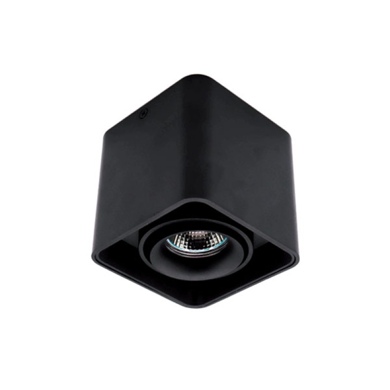 USMJERENA LED SVJETILJKA NADGRADNA CRNA 230v GU10