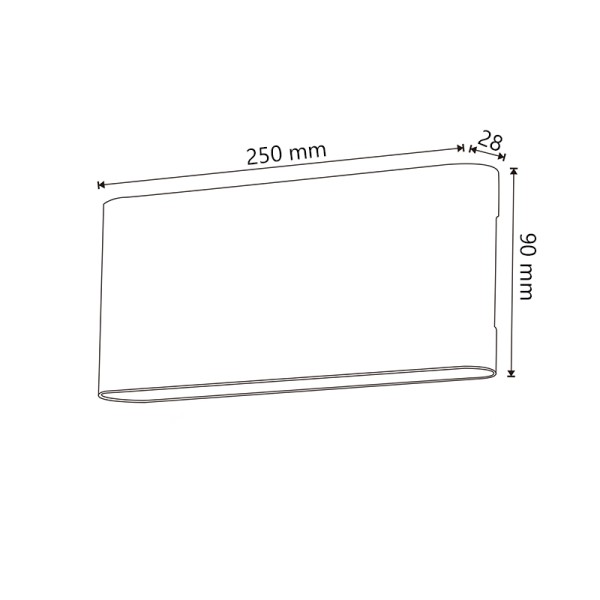 Usmjerena nadgradna svjetiljka 2x9W 4000K 60° 1620 lm IP54 Dvostrano osvjetljenje LED unutarnja rasvjeta 45836 - iDEAL LED | Led žarulje - LED rasvjeta iDEAL LED | Led žarulje - LED rasvjeta Usmjerena nadgradna svjetiljka 2x9W 4000K 60° 1620 lm IP54 Dvostrano osvjetljenje