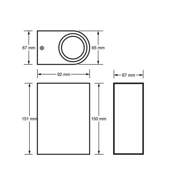 Usmjerena nadgradna svjetiljka 2xGU10 IP44 dvostrano osvjetljenje LED unutarnja rasvjeta 045884 - iDEAL LED | Led žarulje - LED rasvjeta iDEAL LED | Led žarulje - LED rasvjeta Usmjerena nadgradna svjetiljka 2xGU10 IP44 dvostrano osvjetljenje
