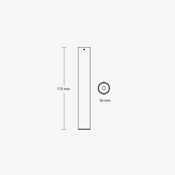 Usmjerena svjetiljka Karadon GU10 170 mm