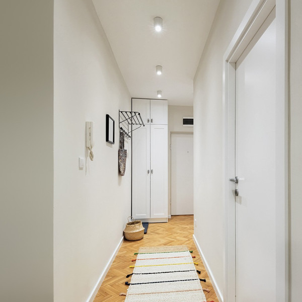 Usmjerena zakretna LED svjetiljka GU10 230V Corona okrugla IP20