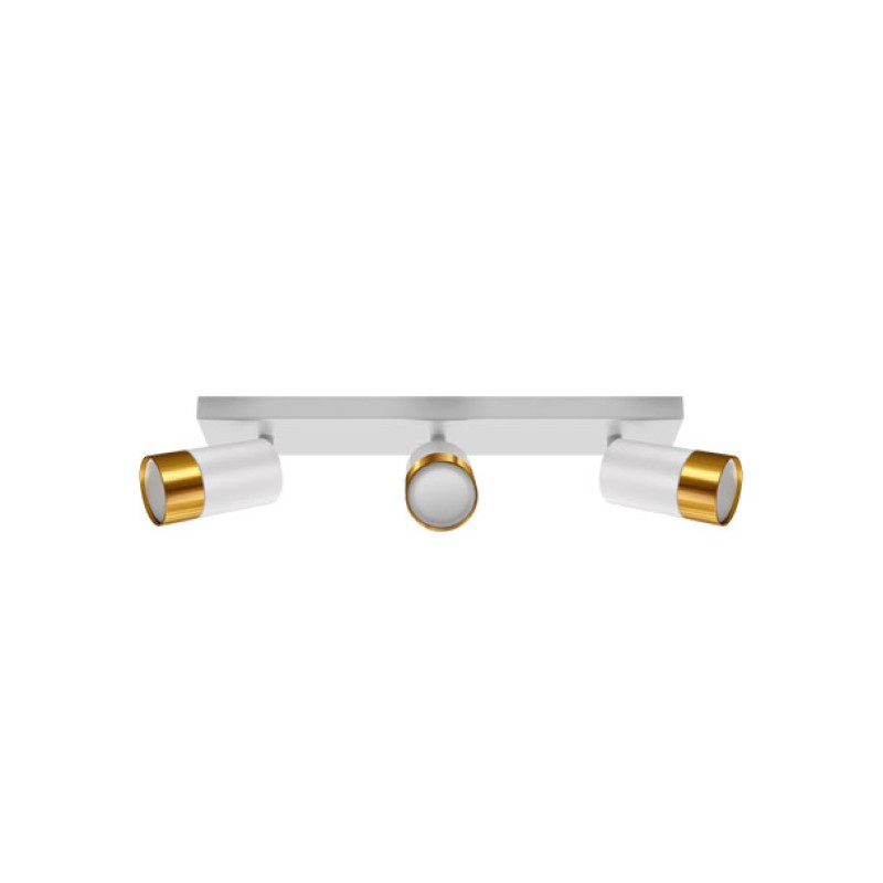 USMJERENA ZIDNA/STROPNA LED SVJETILJKA 3xGU10 230V Puzon SPT IP20