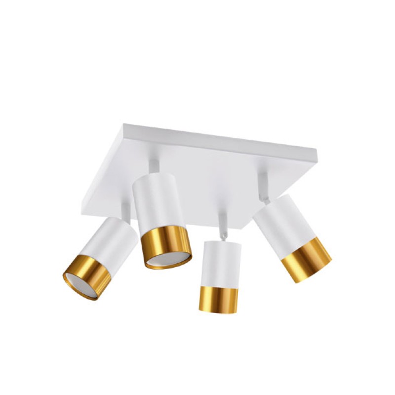 USMJERENA ZIDNA/STROPNA LED SVJETILJKA 4xGU10 230V Puzon SPT IP20