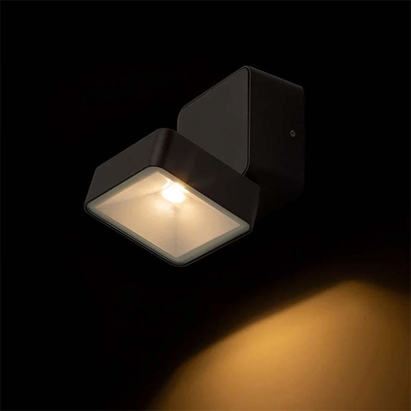 Vanjska usmjeriva nadgradna LED svjetiljka 6W 640lm 3000K IP54 FLAVIO SQ