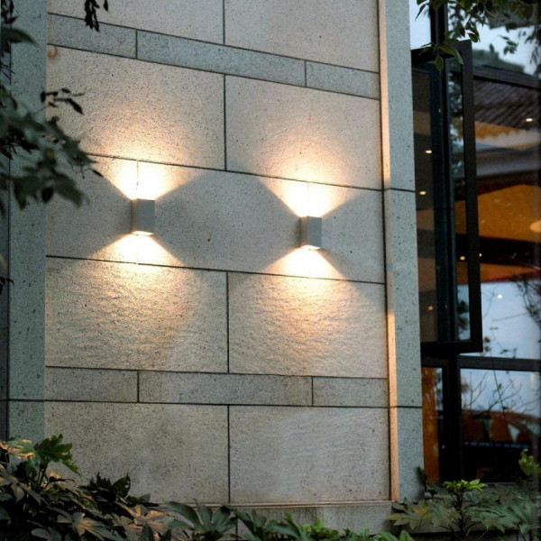 Vanjska LED zidna svjetiljka Dixie 10 CREE  2x5W 550 lm Ra 80