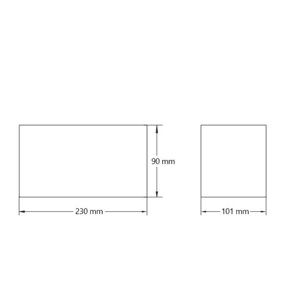 Vanjska zidna nadgradna LED svjetiljka 1XE27 IP65 96GRF313 - iDEAL LED | Led žarulje - LED rasvjeta iDEAL LED | Led žarulje - LED rasvjeta Vanjska zidna nadgradna LED svjetiljka 1XE27 IP65