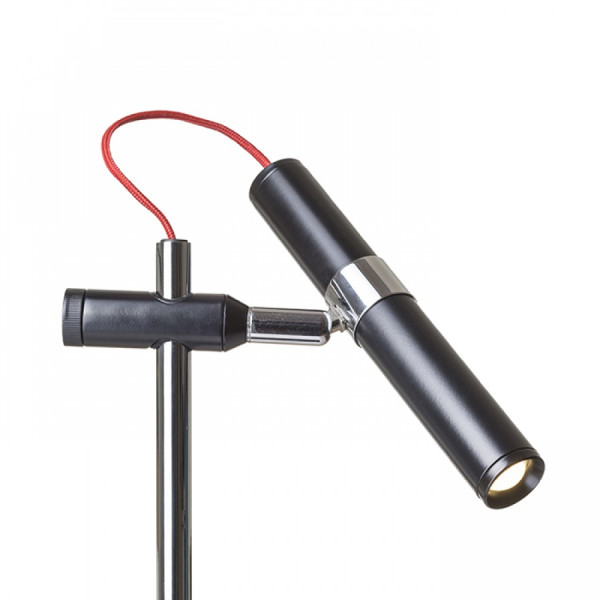 VIPER stolna LED lampa crna/krom 230V 3W 60° 3000K