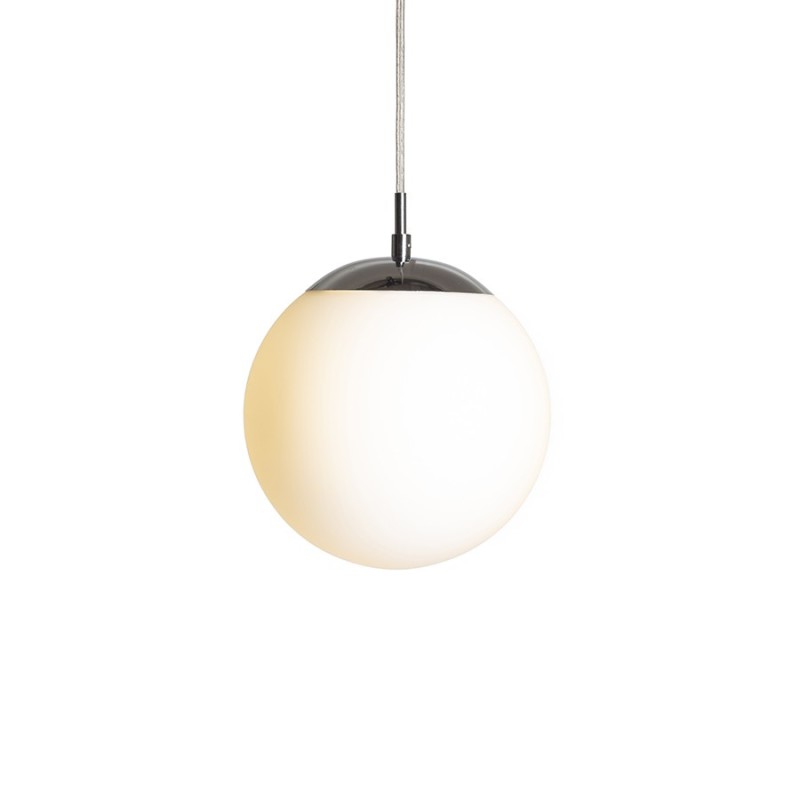 Viseća ukrasna svjetiljka LUNA 20 viseća staklo boje opala/krom 230V LED E27