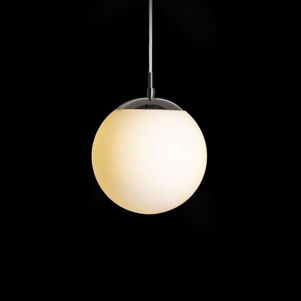 Viseća ukrasna svjetiljka LUNA 20 viseća staklo boje opala/krom 230V LED E27