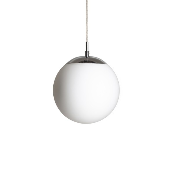 Viseća ukrasna svjetiljka LUNA 20 viseća staklo boje opala/krom 230V LED E27
