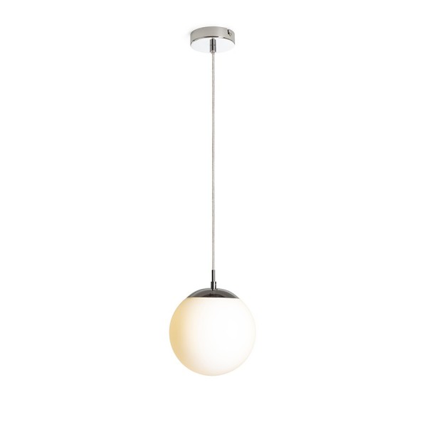 Viseća ukrasna svjetiljka LUNA 20 viseća staklo boje opala/krom 230V LED E27