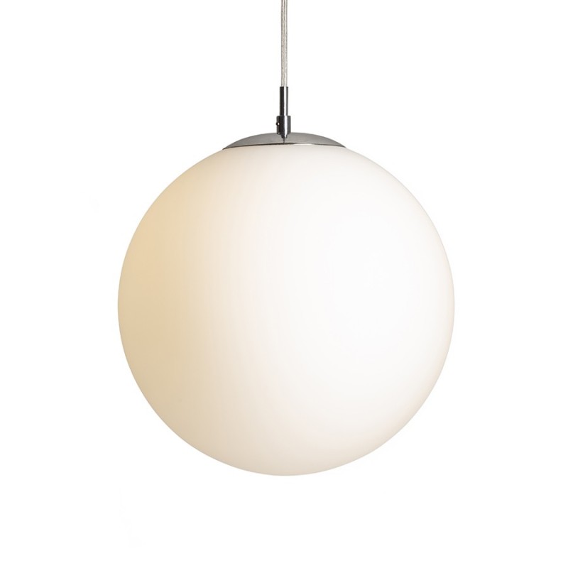 Viseća ukrasna svjetiljka LUNA 30 viseća staklo boje opala/krom 230V LED E27 15W