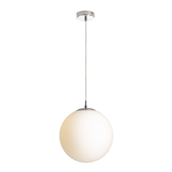 Viseća ukrasna svjetiljka LUNA 30 viseća staklo boje opala/krom 230V LED E27 15W