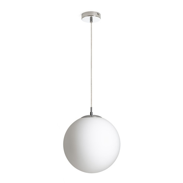 Viseća ukrasna svjetiljka LUNA 30 viseća staklo boje opala/krom 230V LED E27 15W