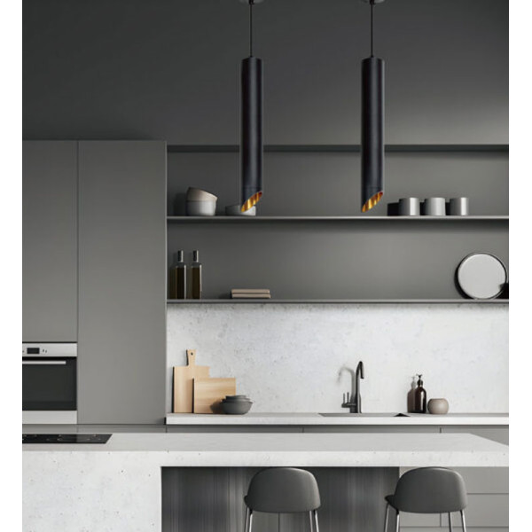 Visilica cilindrična usmjerena LED svjetiljka GU10 300 mm LED unutarnja rasvjeta 006957 - iDEAL LED | Led žarulje - LED rasvjeta iDEAL LED | Led žarulje - LED rasvjeta Visilica cilindrična usmjerena LED svjetiljka GU10 300 mm